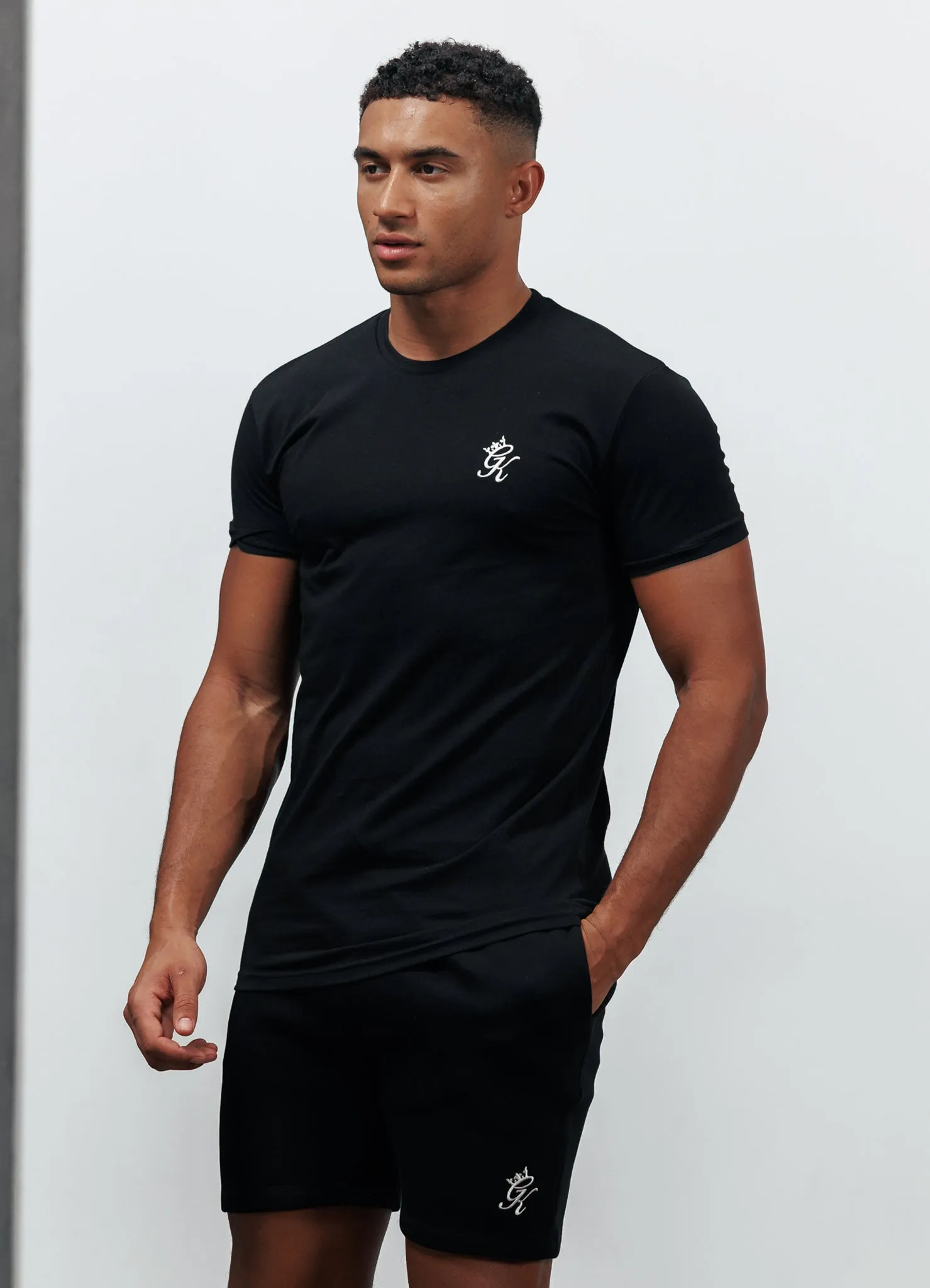 Gym King Fundamental Jersey Tee - Black sold by The Gym King