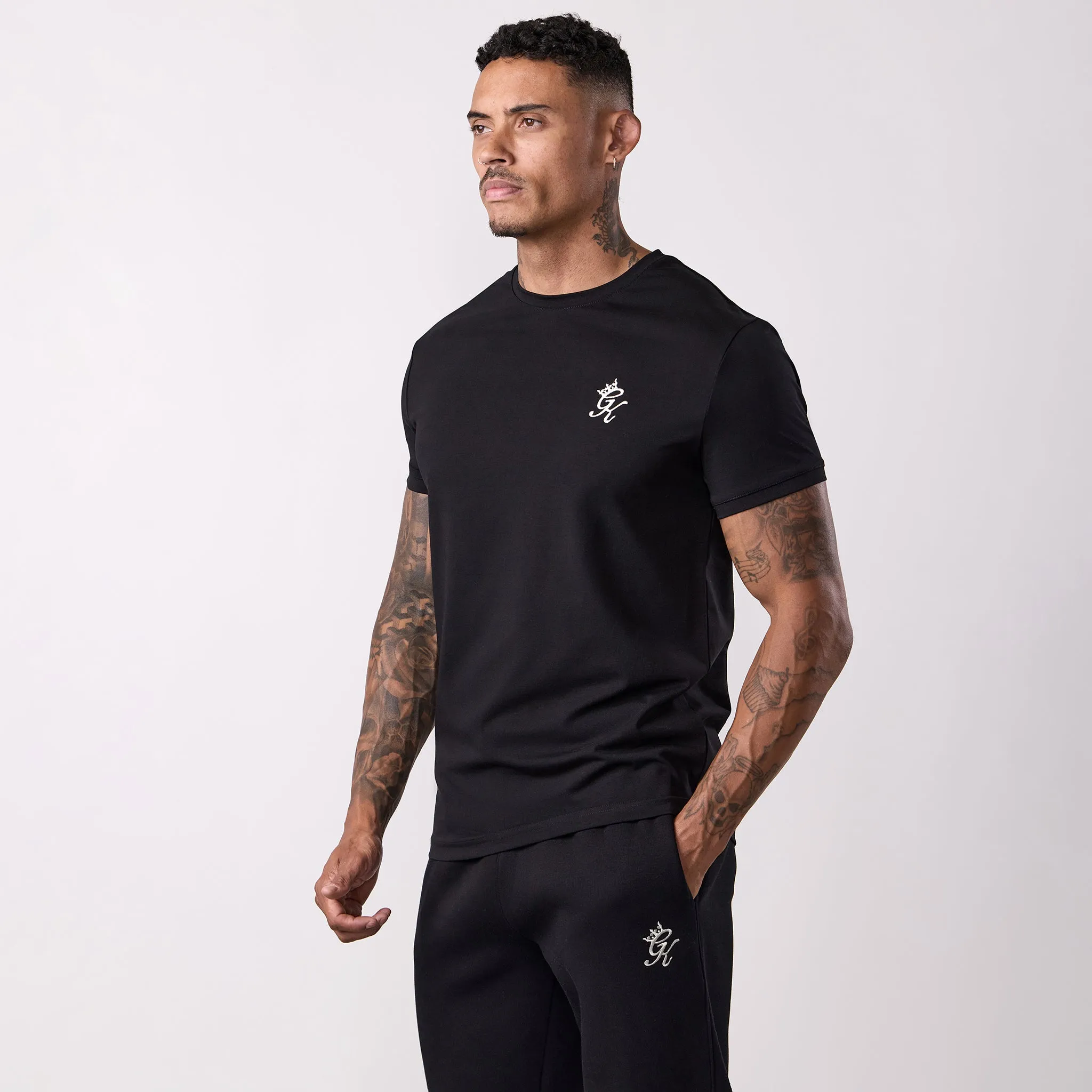 Gym King Fundamental Jersey Tee - Black sold by The Gym King product image thumbnail 2
