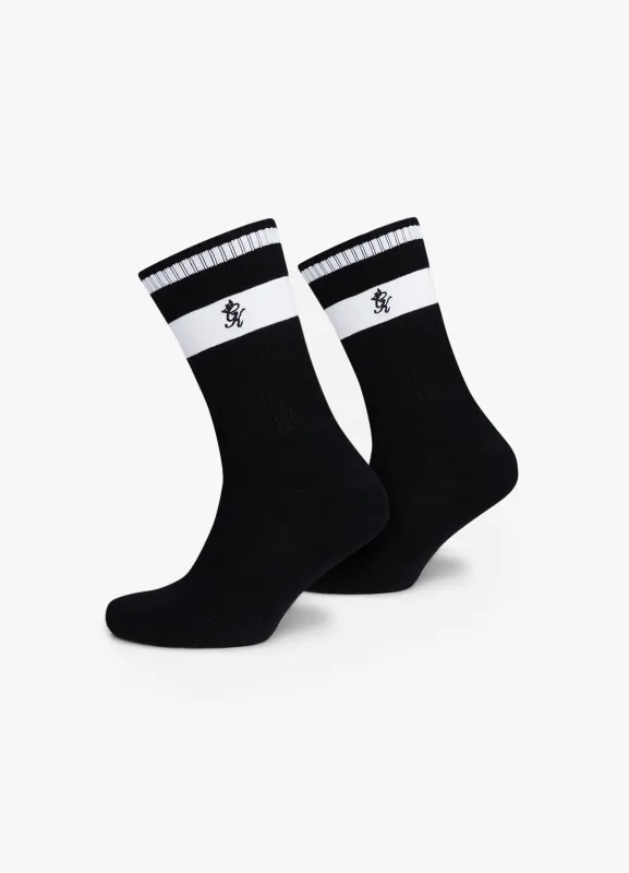 Gym King Fundamental Sock (1pk) - Black sold by The Gym King