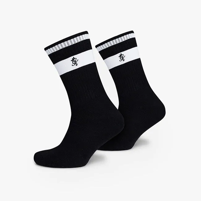 Gym King Fundamental Sock (1pk) - Black sold by The Gym King product image thumbnail 2