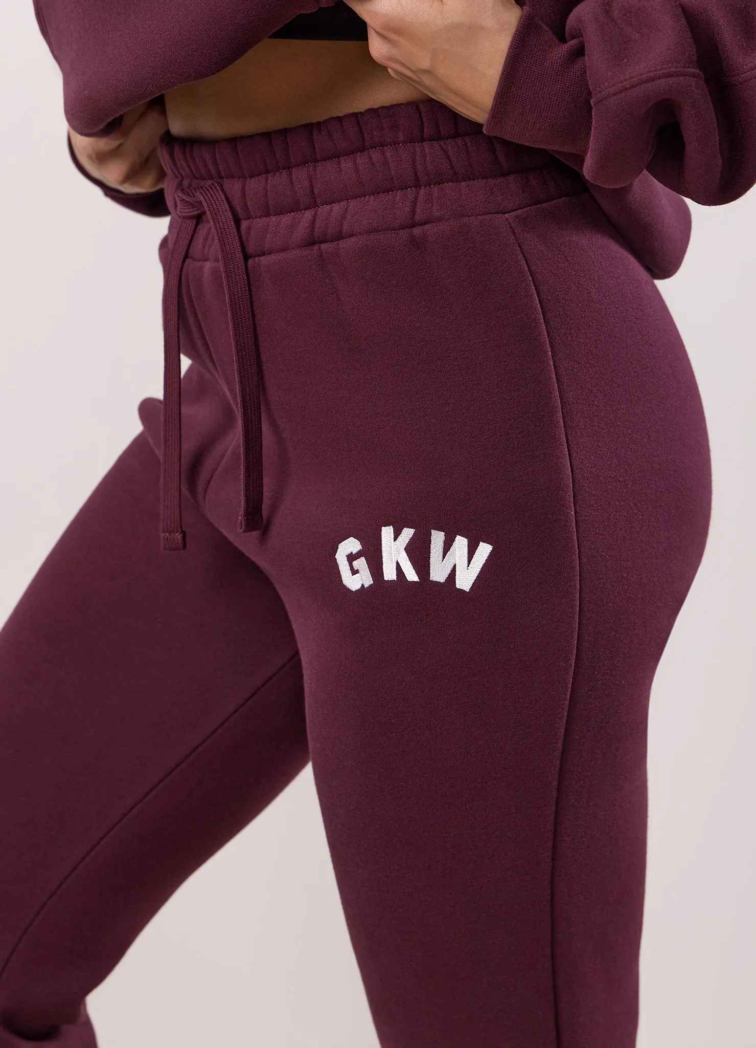 Gym King Inspire Flared Jogger - Vibrant Fig sold by The Gym King product image thumbnail 5