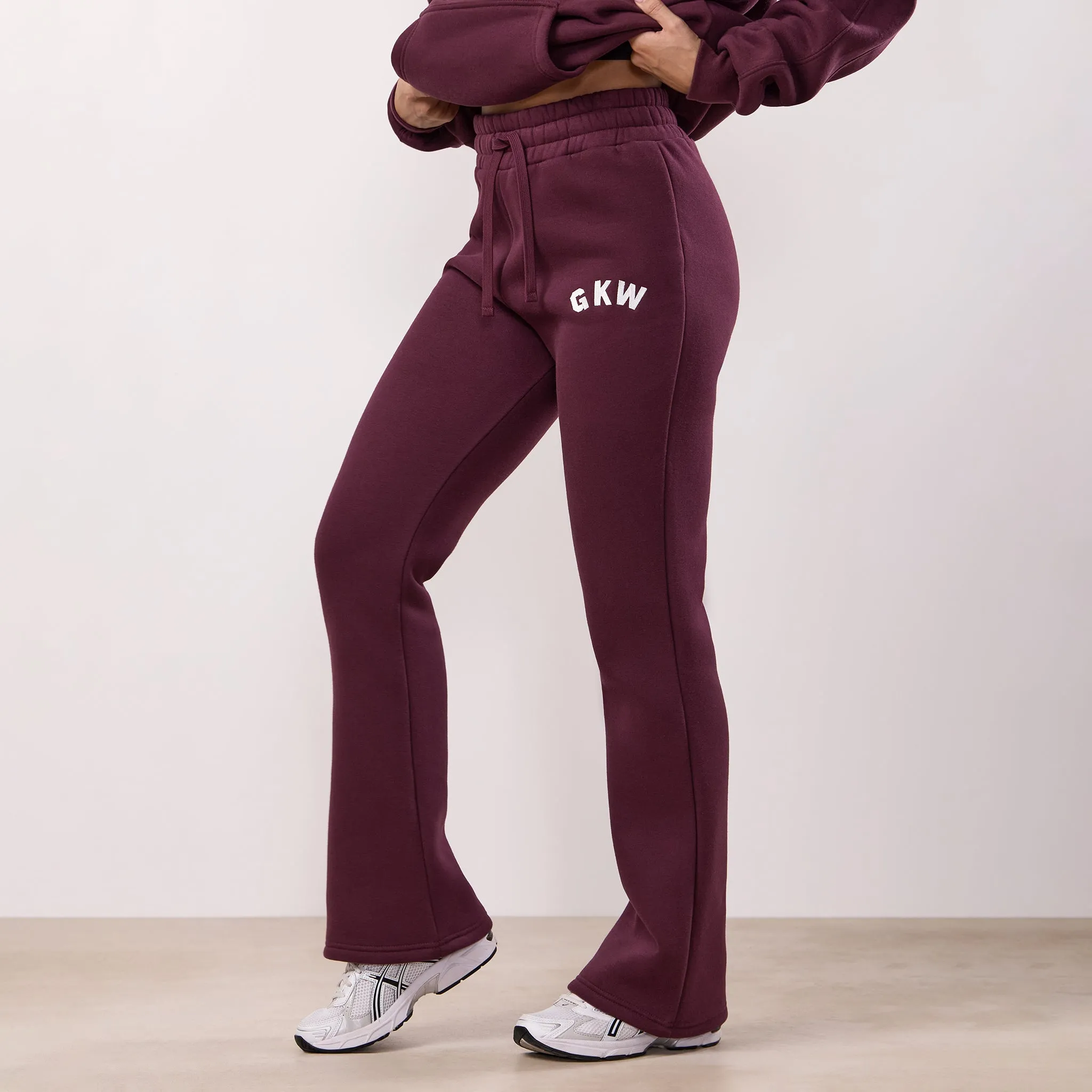 Gym King Inspire Flared Jogger - Vibrant Fig sold by The Gym King product image thumbnail 2