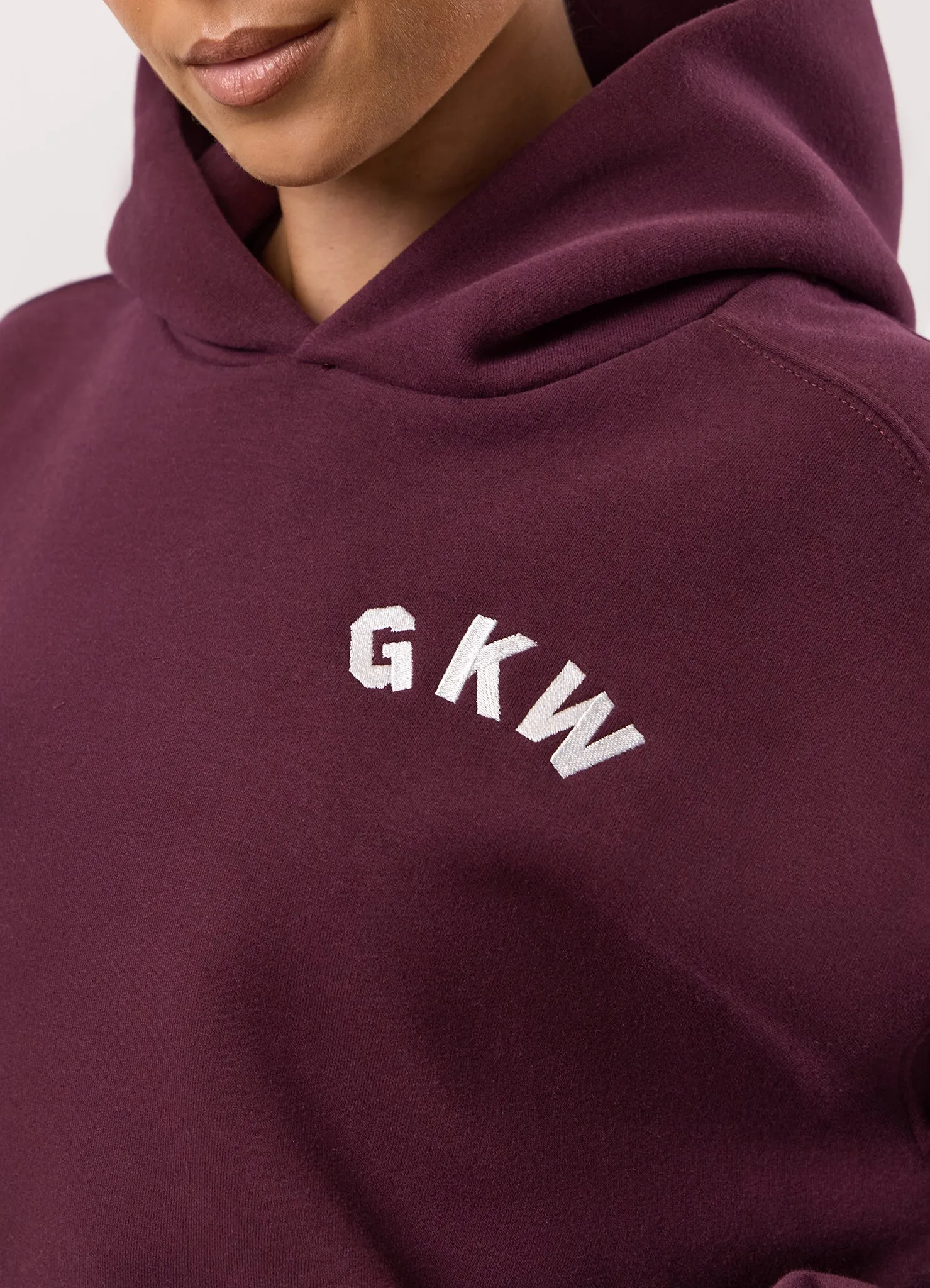 Gym King Inspire Oversized Hoodie - Vibrant Fig sold by The Gym King product image thumbnail 5