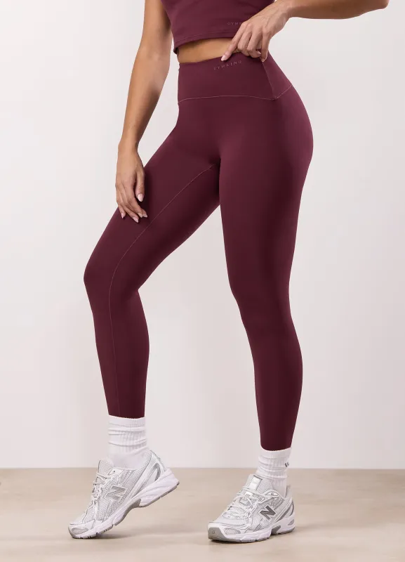 Gym King Peach Luxe Legging - Vibrant Fig Luxe sold by The Gym King