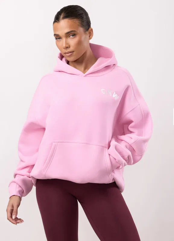 Gym King Inspire Oversized Hoodie - Candy Pink sold by The Gym King