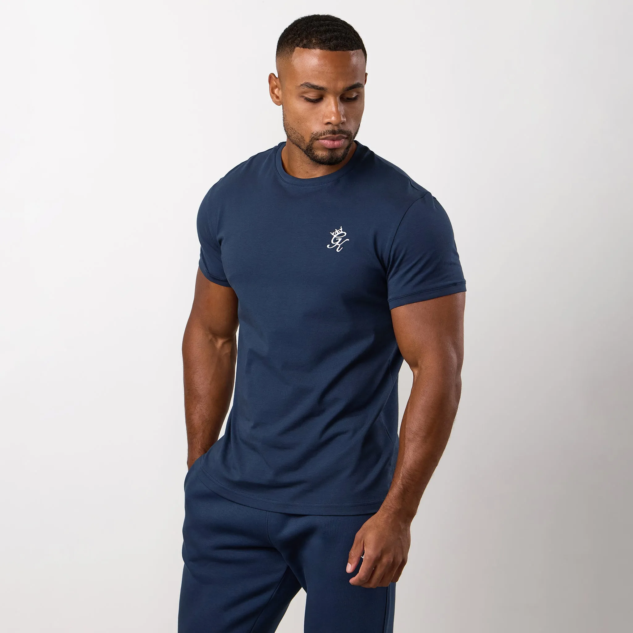 Gym King Fundamental Tee - Rich Blue sold by The Gym King product image thumbnail 2