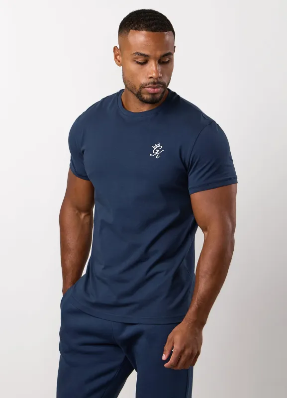 Gym King Fundamental Tee - Rich Blue sold by The Gym King