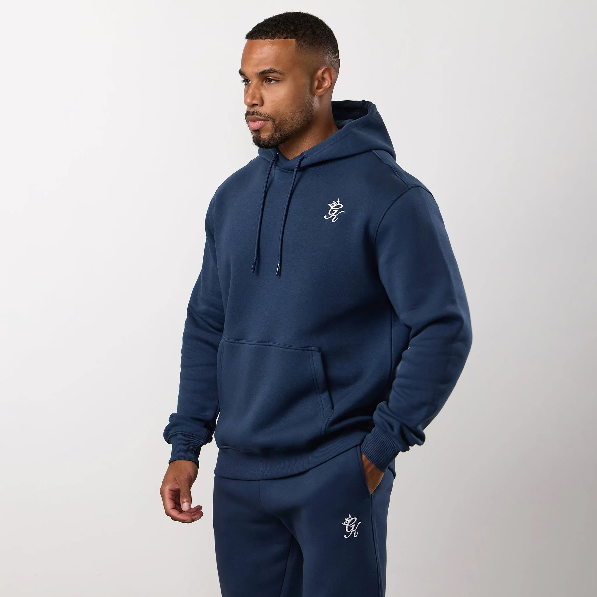 Gym King Fundamental Fleece Hood - Rich Blue sold by The Gym King product image thumbnail 2