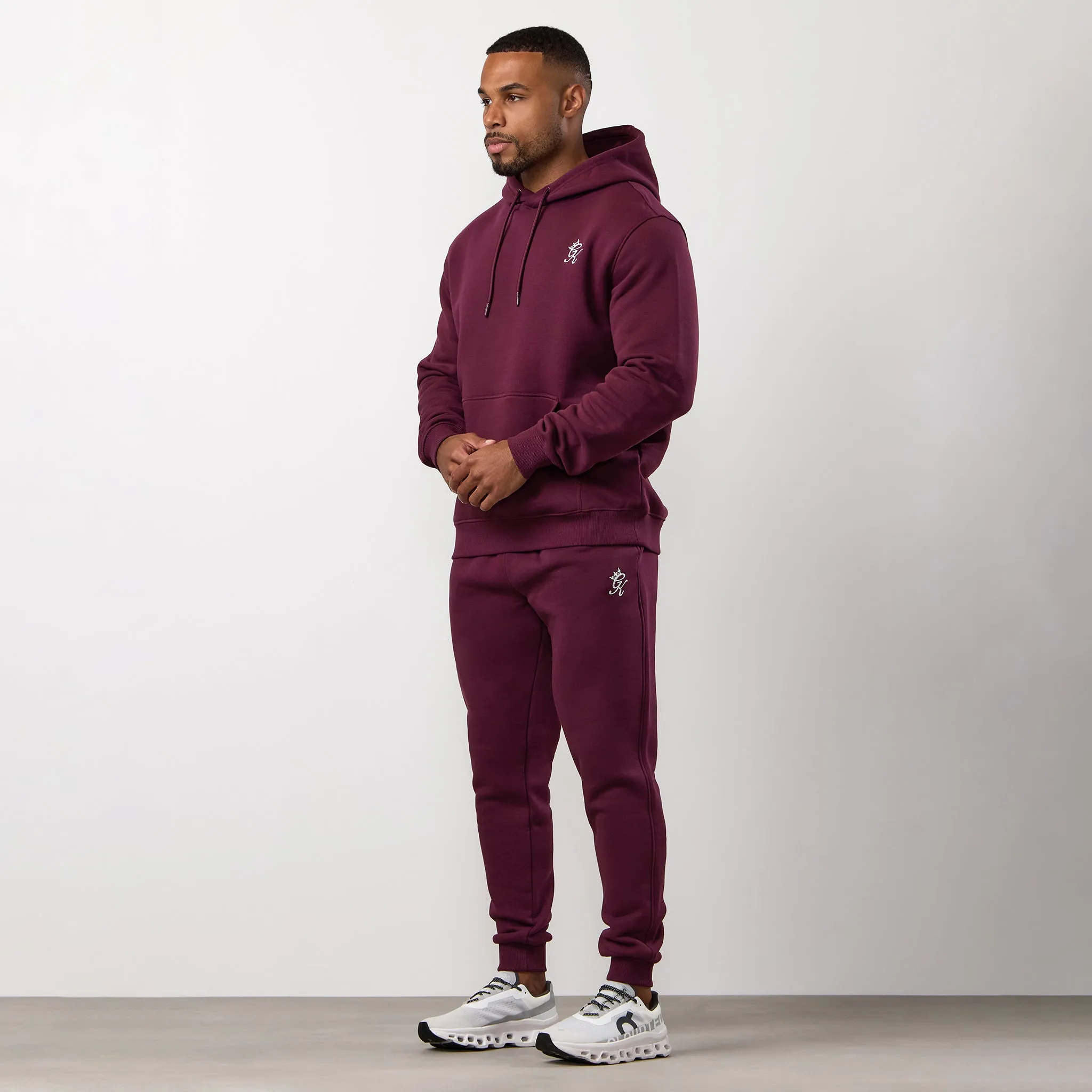 Gym King Fundamental Hood Tracksuit - Fig sold by The Gym King product image thumbnail 2