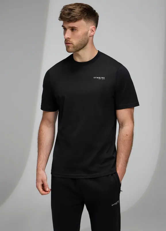 Gym King Established V2 Tee - Black sold by The Gym King
