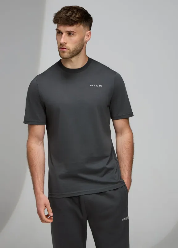 Gym King Established V2 Tee - Green Smoke sold by The Gym King