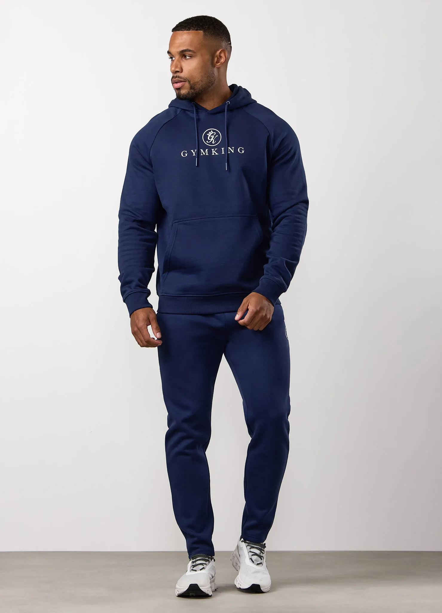 Gym King Pro Hood Tracksuit - Oxford Blue sold by The Gym King
