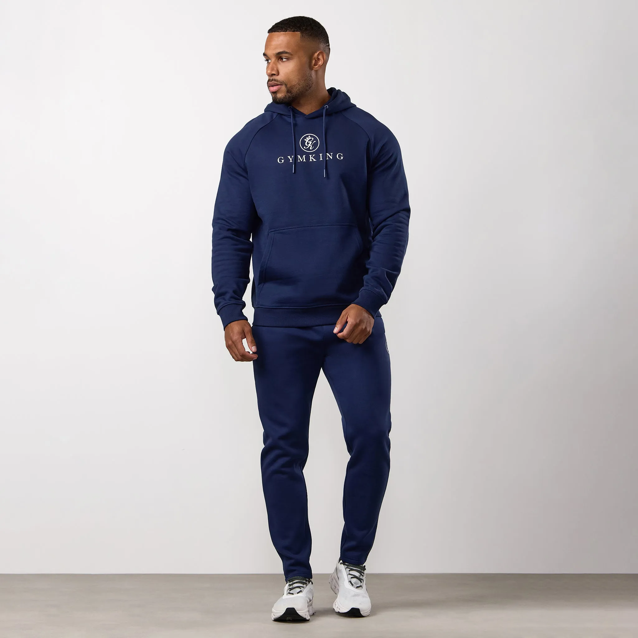 Gym King Pro Hood Tracksuit - Oxford Blue sold by The Gym King product image thumbnail 2