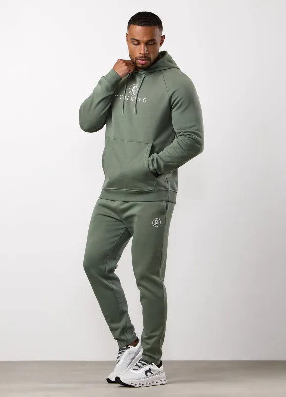 Gym King Pro Hood Tracksuit - Sage Grey sold by The Gym King