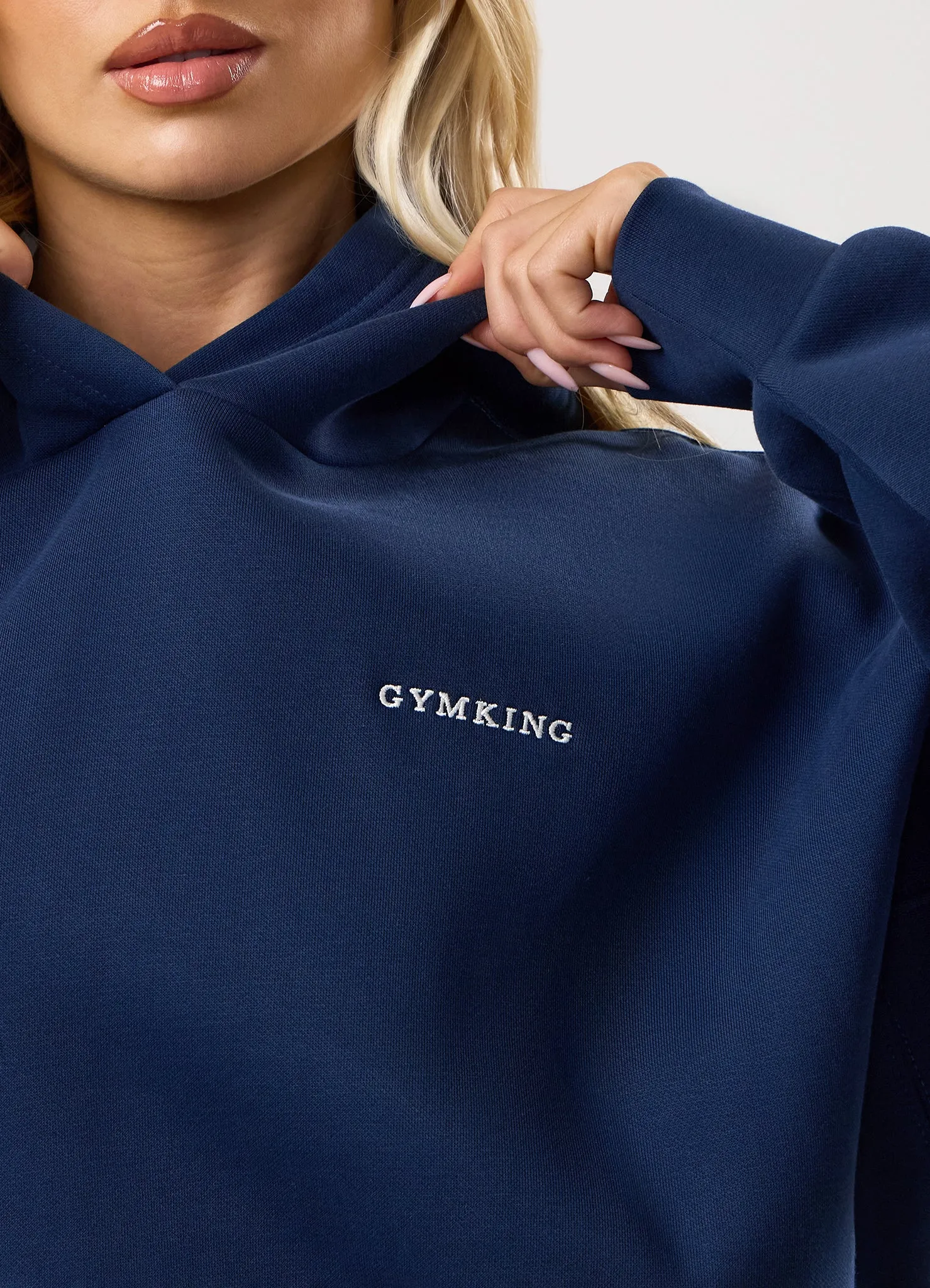 Gym King 365 Relaxed Fit Hood - Rich Blue sold by The Gym King product image thumbnail 4