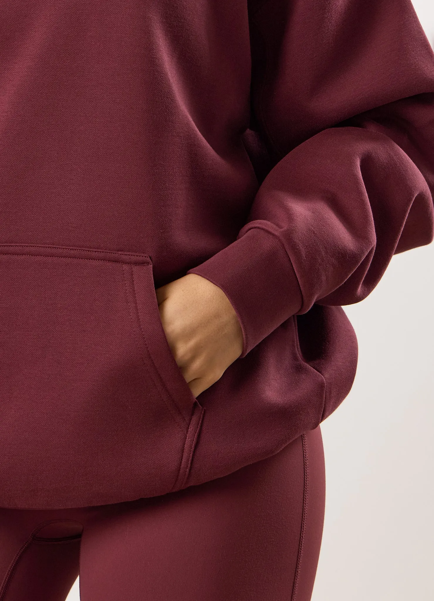 Gym King 365 Relaxed Fit Hood - Burgundy sold by The Gym King product image thumbnail 5