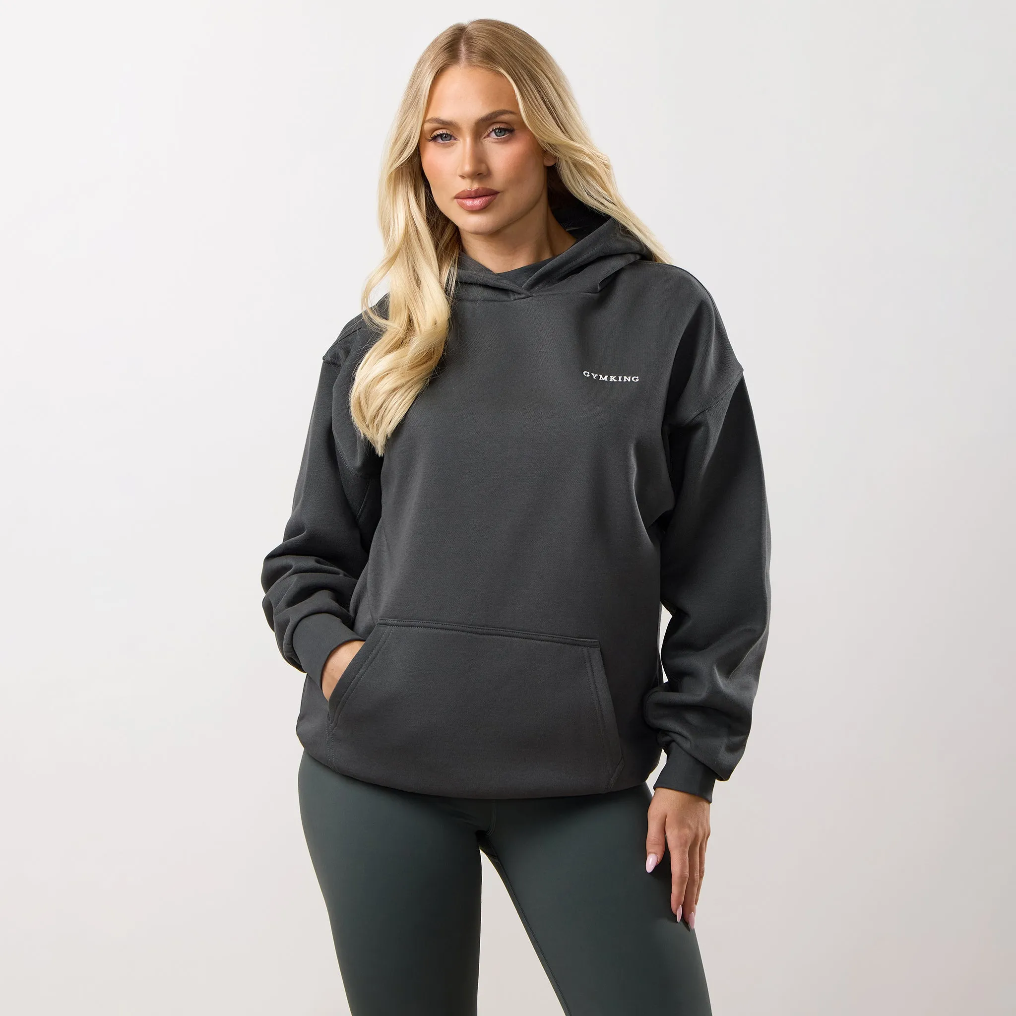 Gym King 365 Relaxed Fit Hood - Green Smoke sold by The Gym King product image thumbnail 2