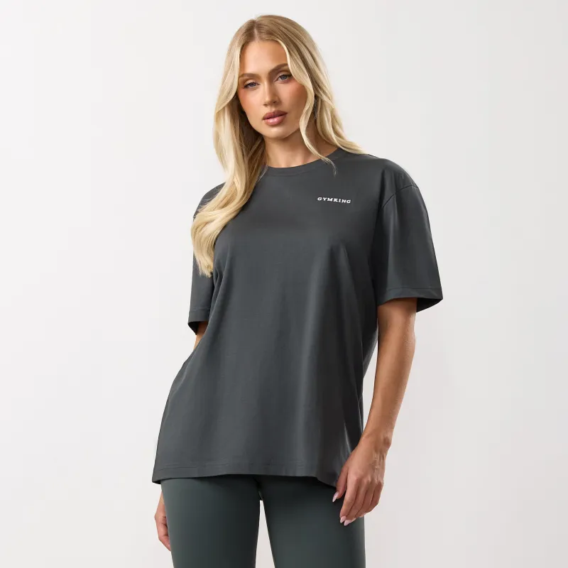 Gym King 365 Boyfriend Tee - Green Smoke sold by The Gym King