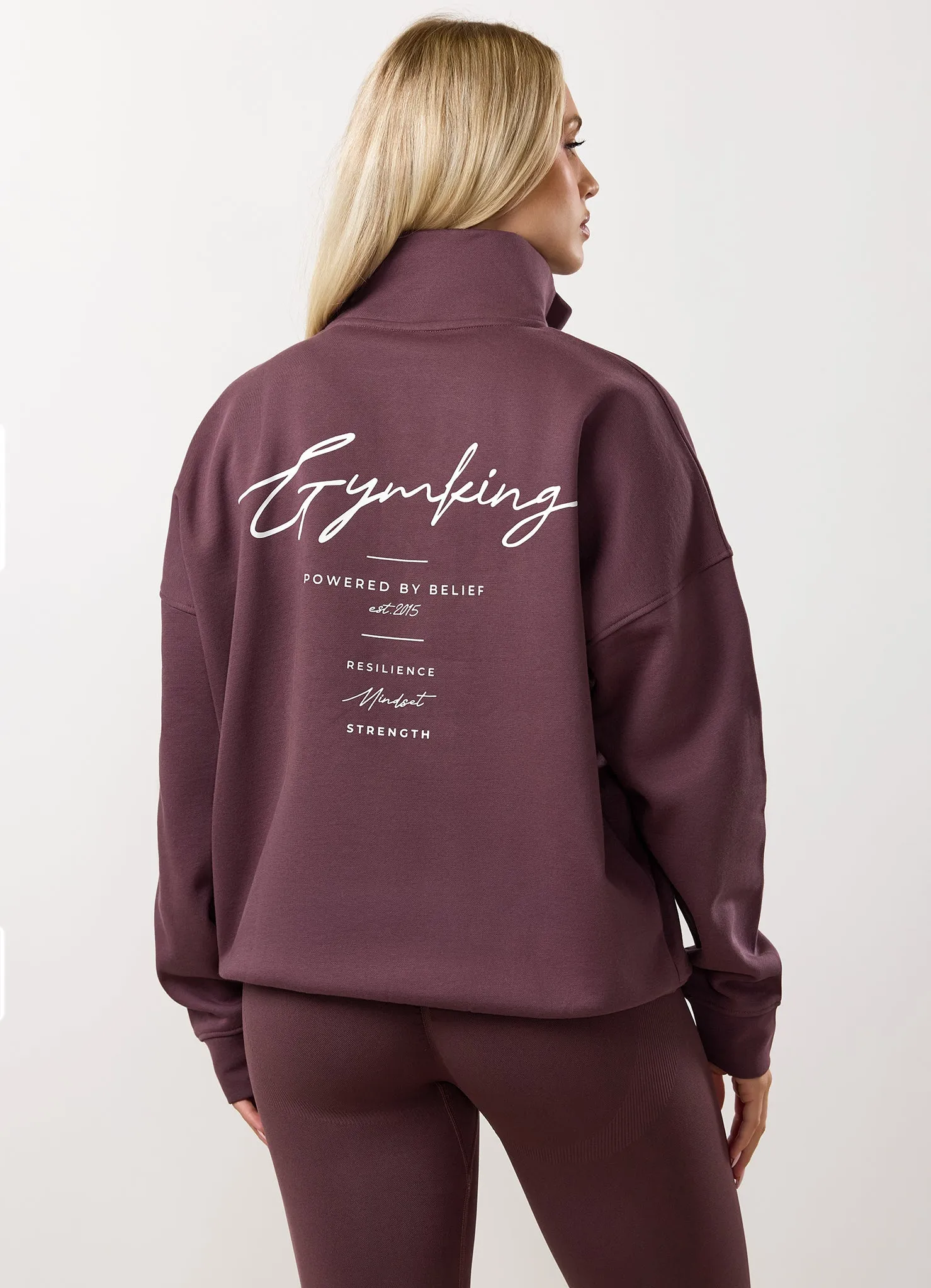 Gym King Reset 1/4 Funnel - Deep Plum sold by The Gym King product image thumbnail 3