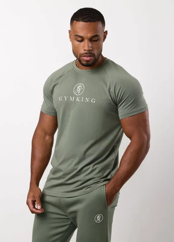 Gym King Pro Tee - Sage Grey sold by The Gym King