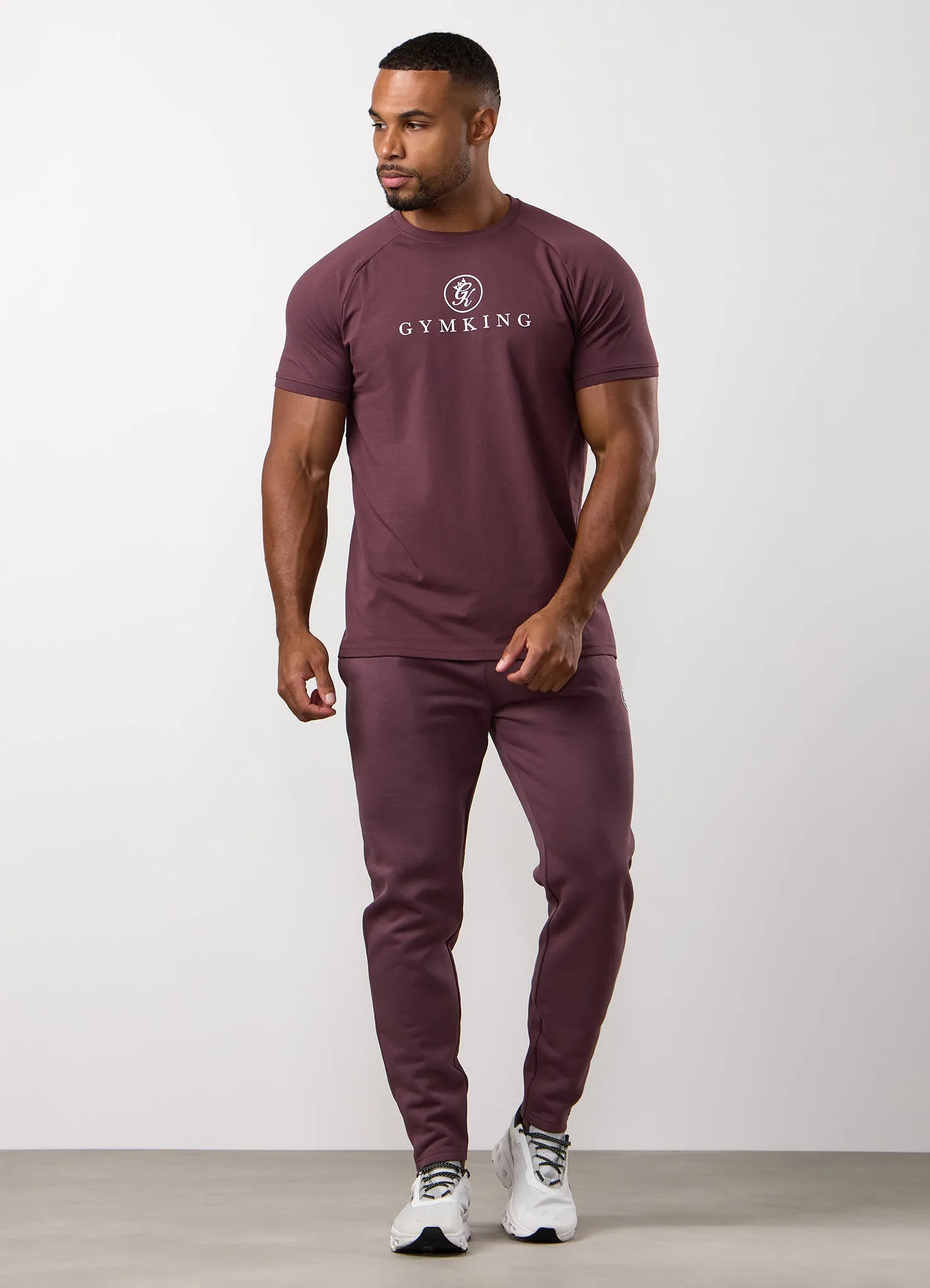 Gym King Pro Tee - Deep Plum sold by The Gym King product image thumbnail 5