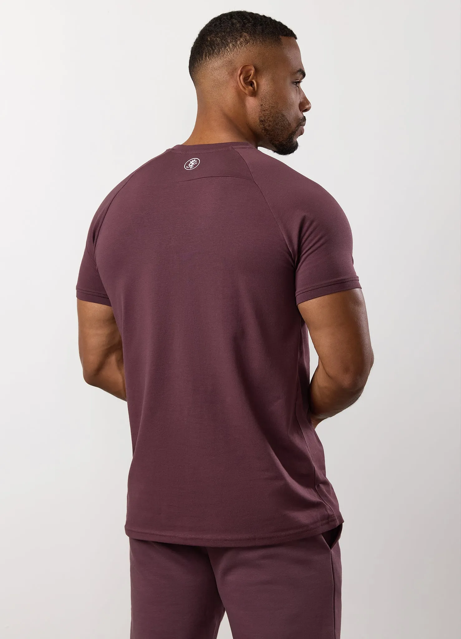 Gym King Pro Tee - Deep Plum sold by The Gym King product image thumbnail 3