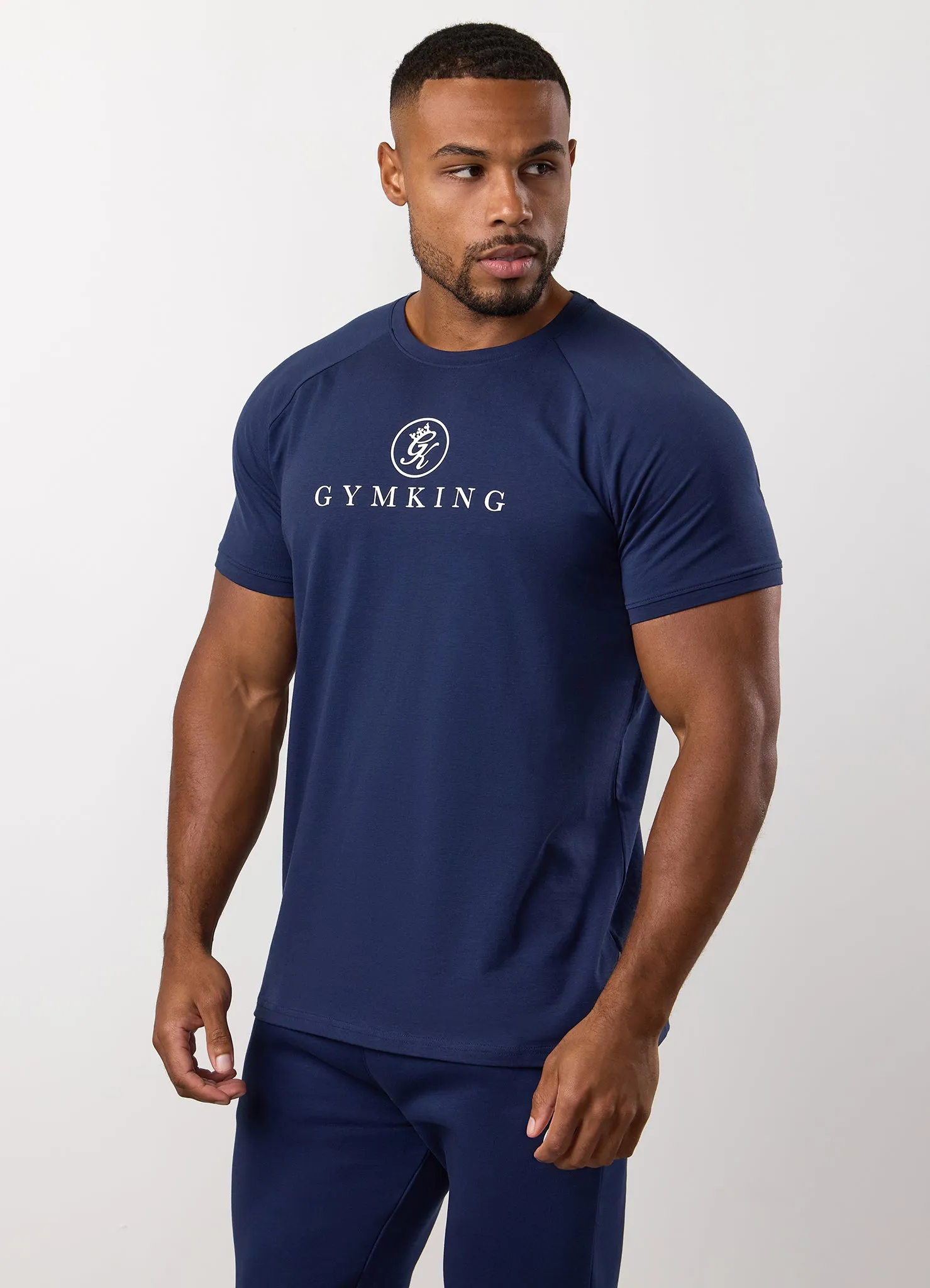 Gym King Pro Tee - Oxford Blue sold by The Gym King