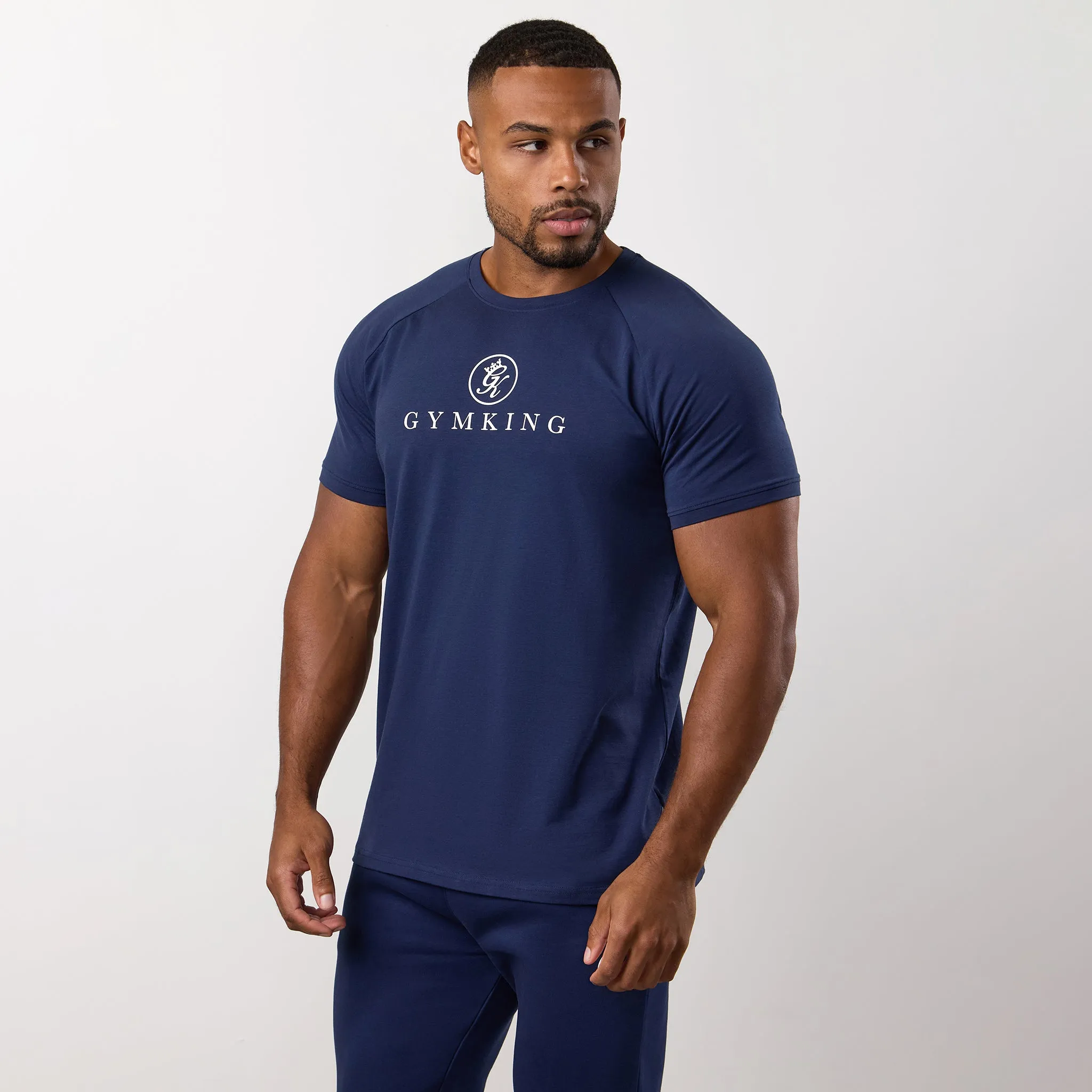 Gym King Pro Tee - Oxford Blue sold by The Gym King product image thumbnail 2