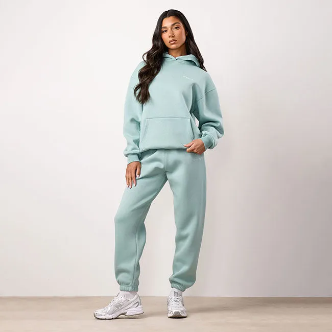 Gym King 365 Relaxed Fit Hood Tracksuit - Green Mist sold by The Gym King product image thumbnail 2