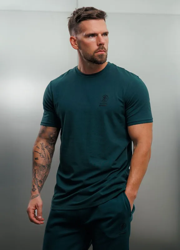 Gym King Aventus Jersey Tee - Deep Forest Green made by The Gym King
