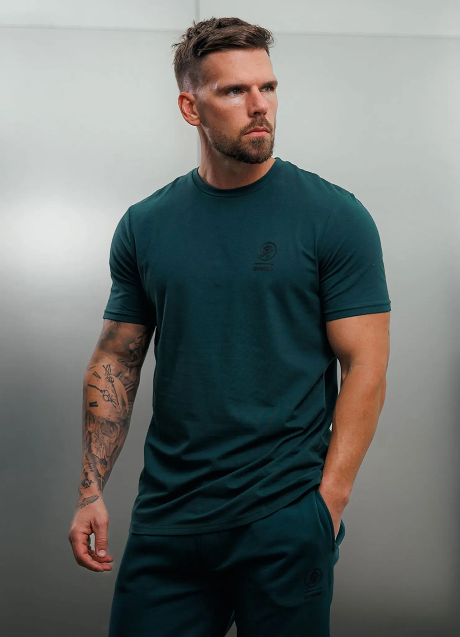 Gym King Aventus Jersey Tee - Deep Forest Green sold by The Gym King