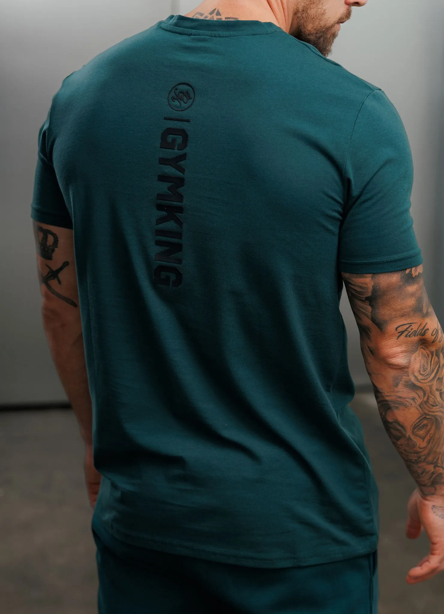 Gym King Aventus Jersey Tee - Deep Forest Green sold by The Gym King product image thumbnail 3