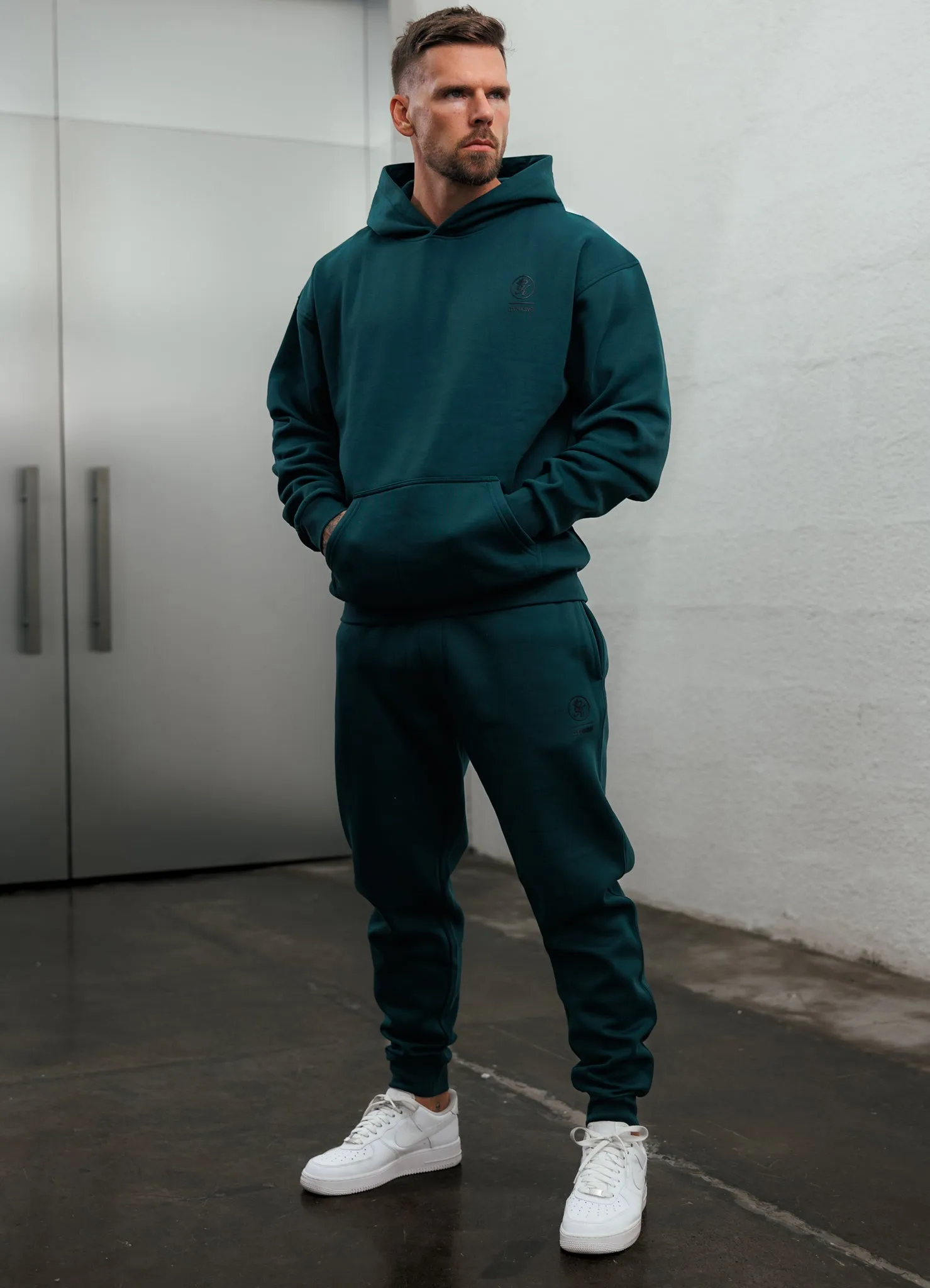 Gym King Aventus Fleece Jogger - Deep Forest Green sold by The Gym King product image thumbnail 3