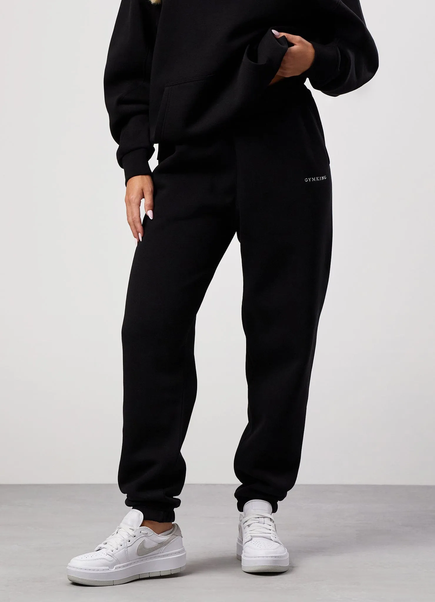 Gym King 365 Relaxed Fit Hood Tracksuit - Black sold by The Gym King product image thumbnail 4