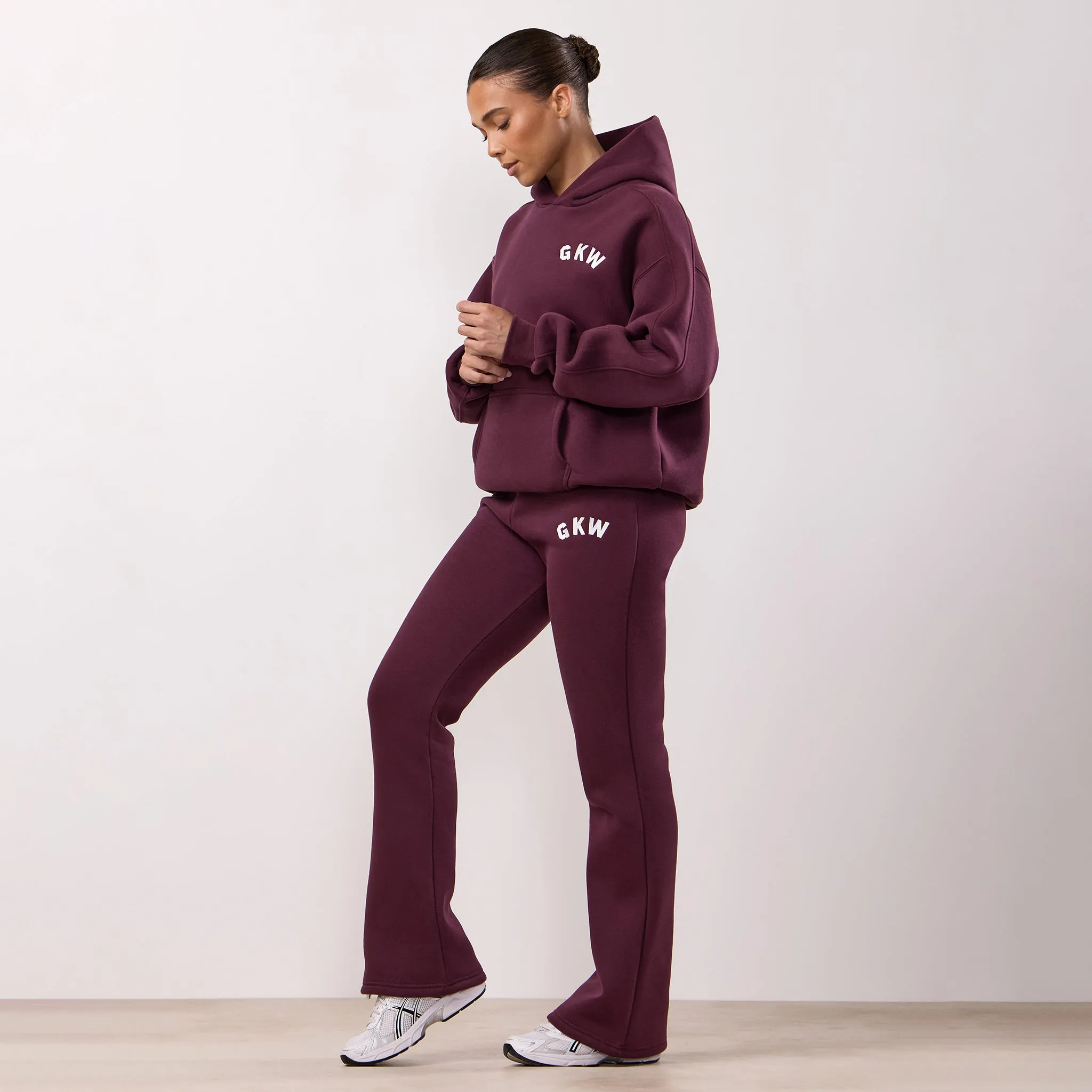 Gym King Inspire Oversized Hood Tracksuit - Vibrant Fig sold by The Gym King product image thumbnail 2