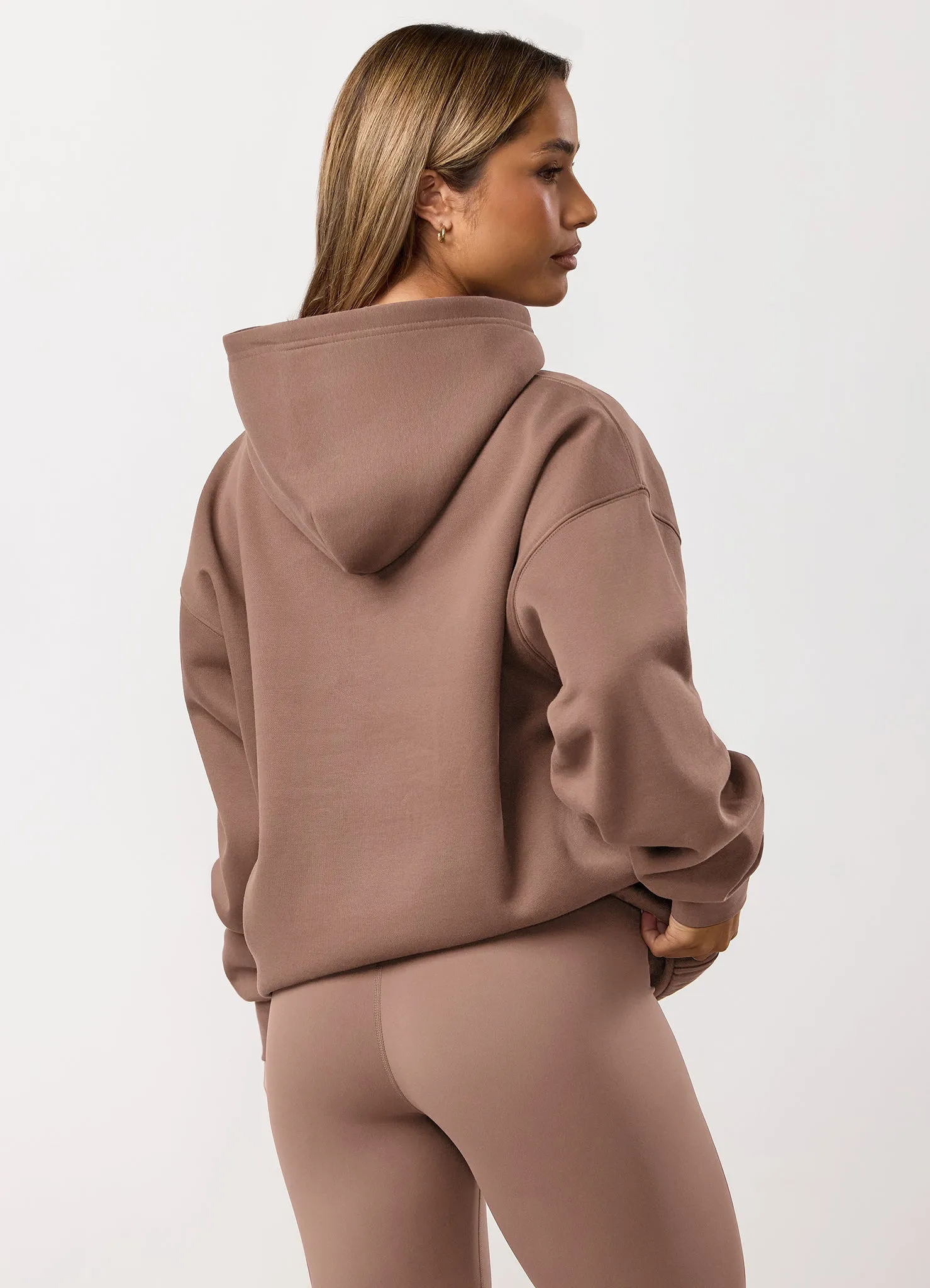 Gym King 365 Relaxed Fit Hood - Fawn sold by The Gym King product image thumbnail 4