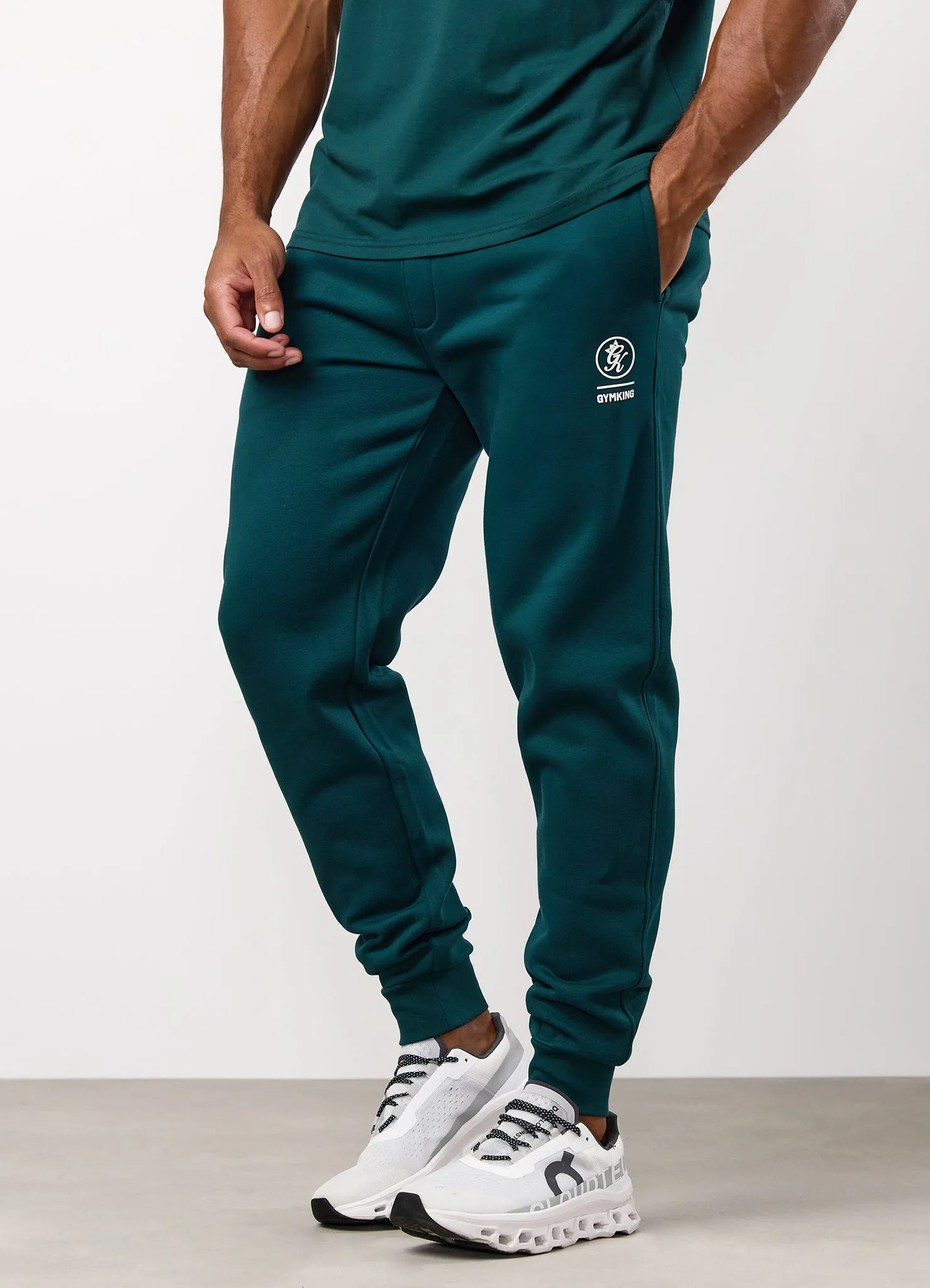 Gym King Aventus Fleece Jogger - Teal sold by The Gym King