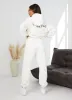Gym King Established Relaxed Fit Jogger - Cream sold by The Gym King