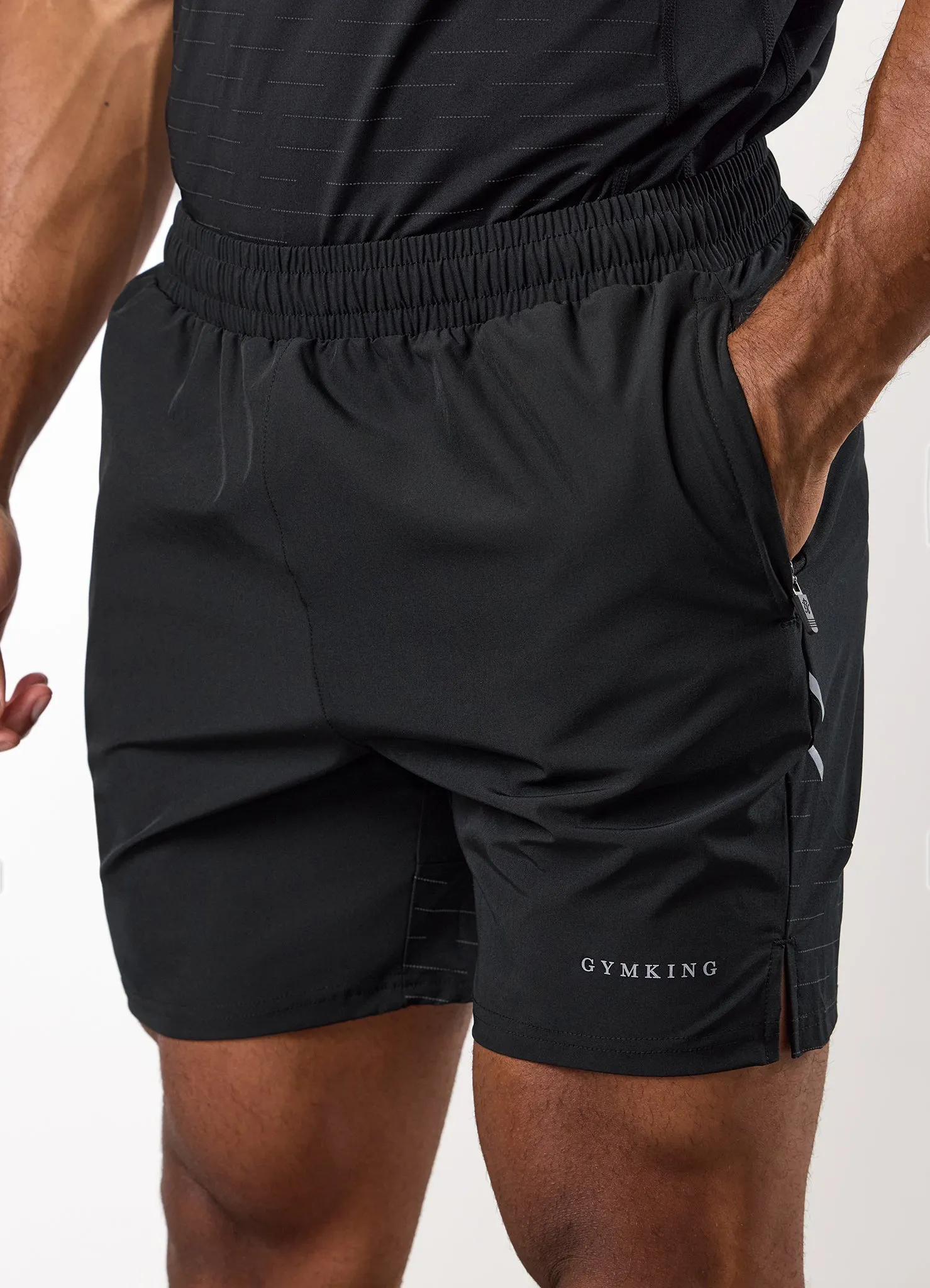 Gym King Stamina Performance Short - Black sold by The Gym King product image thumbnail 4