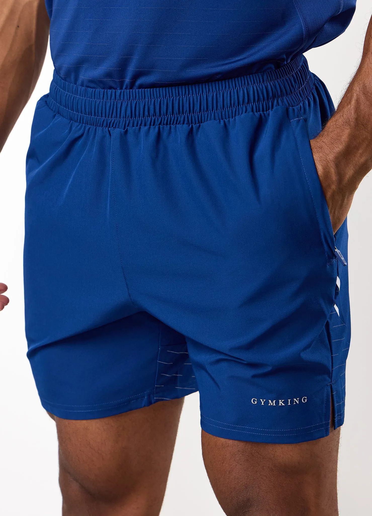 Gym King Stamina Performance Short - Estate Blue sold by The Gym King product image thumbnail 4