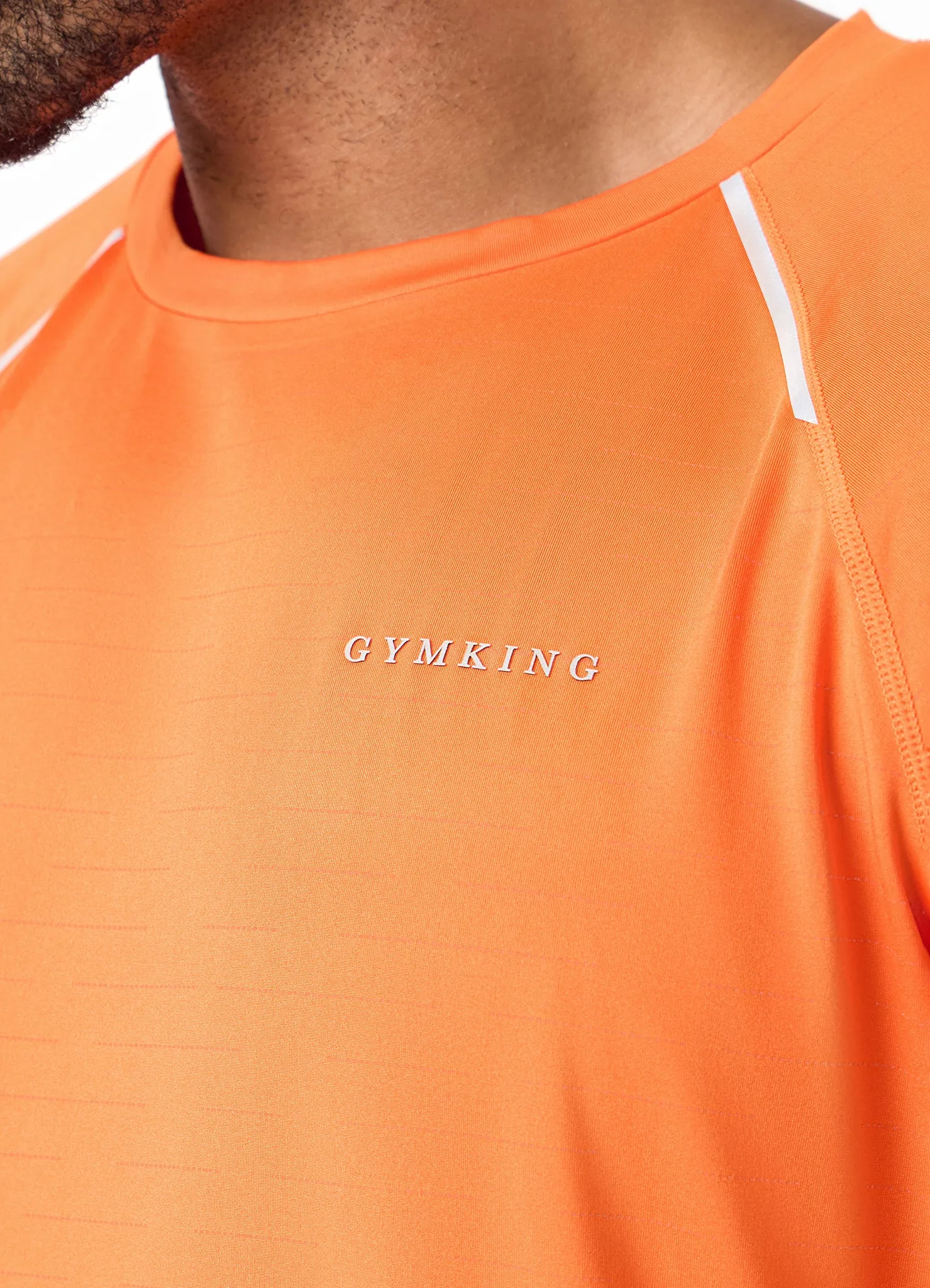 Gym King Stamina Performance Tee - Satsuma sold by The Gym King product image thumbnail 5