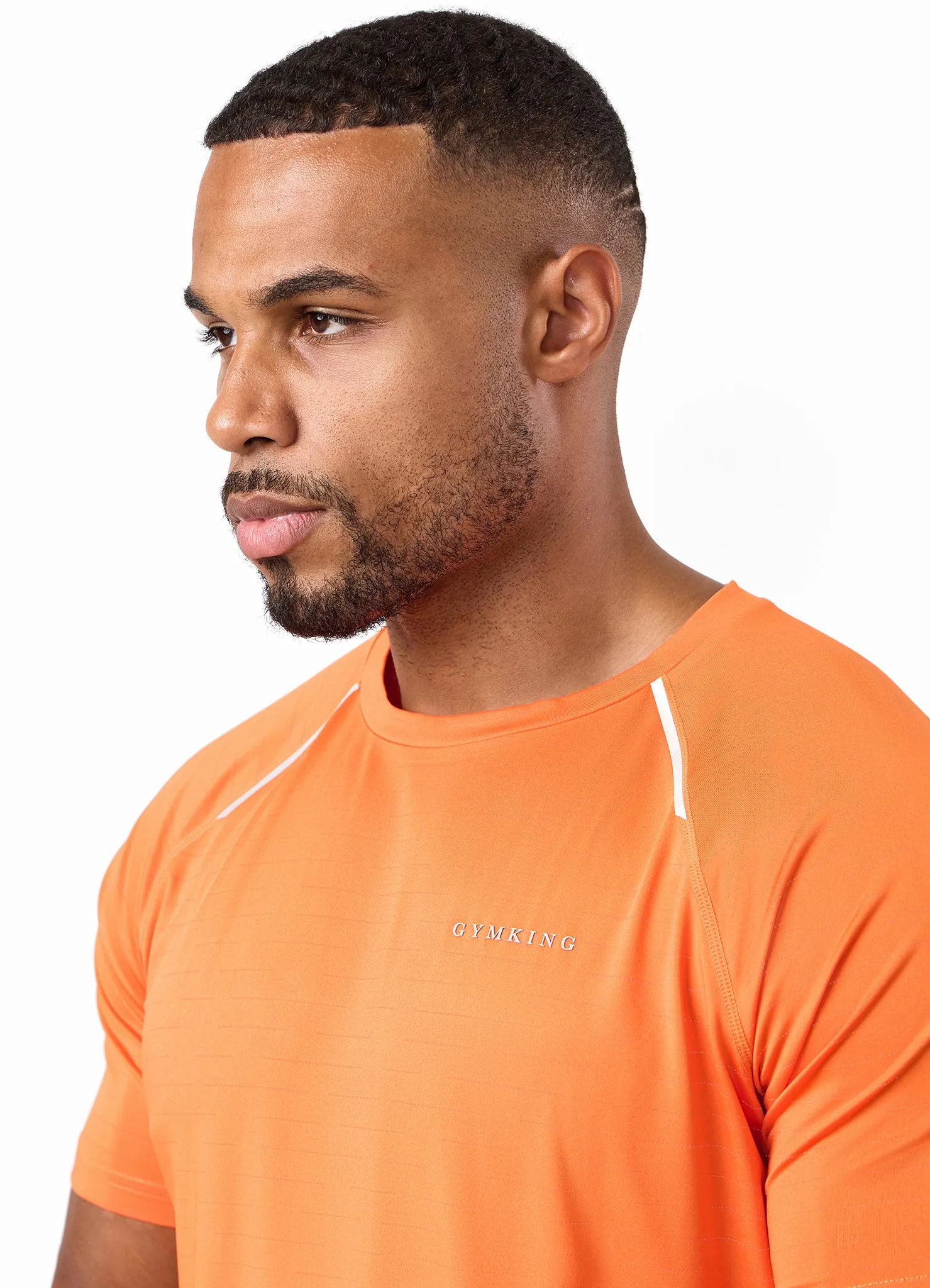 Gym King Stamina Performance Tee - Satsuma sold by The Gym King product image thumbnail 4