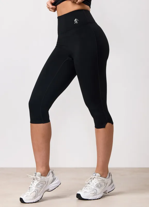Gym King 365 Capri Legging - Black sold by The Gym King