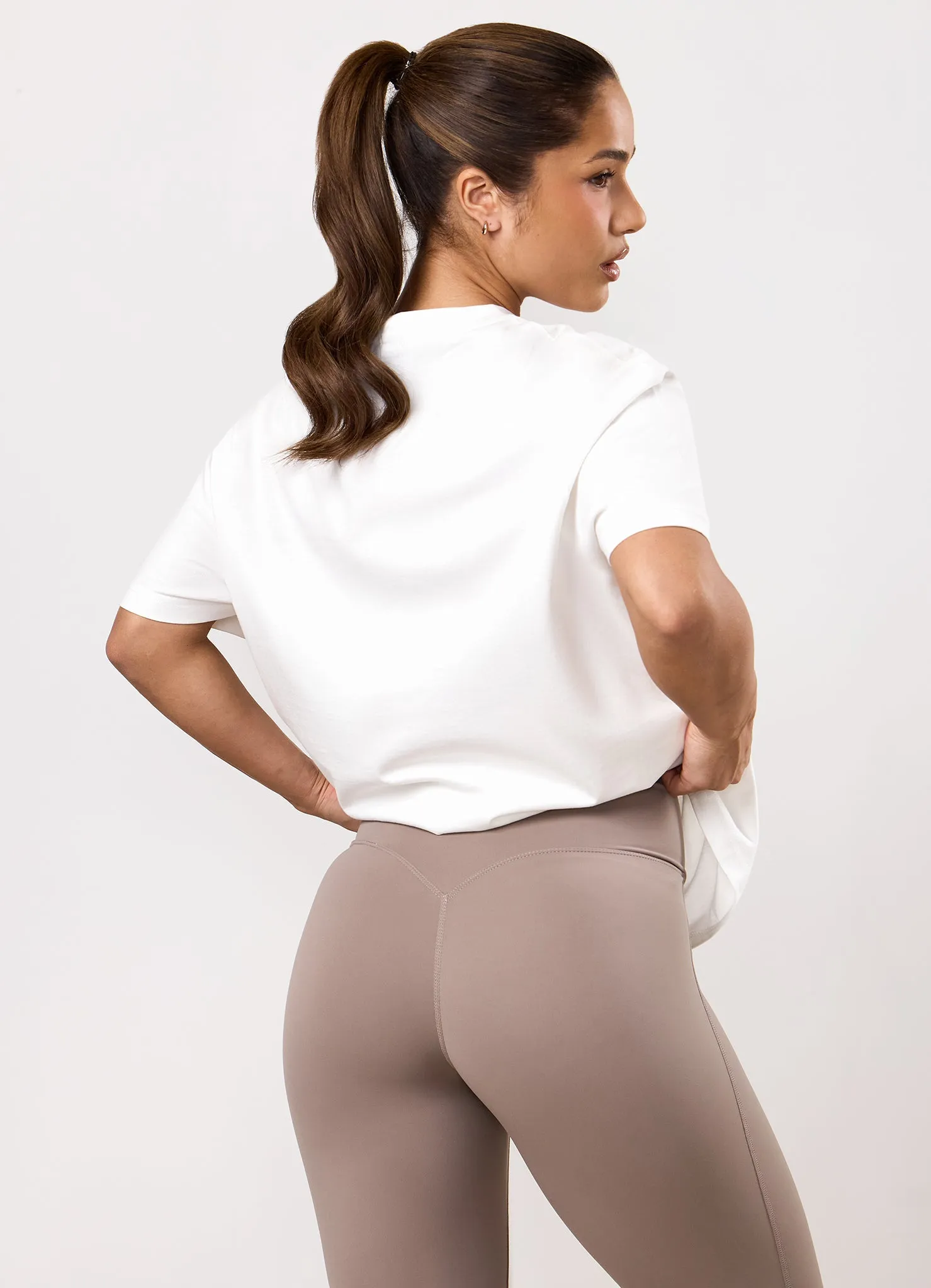 GKW Boyfriend Tee - Cream/Fawn sold by The Gym King product image thumbnail 3