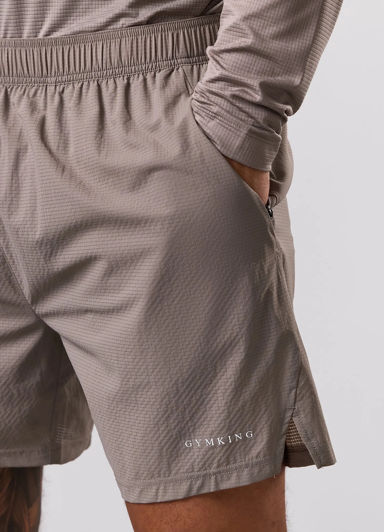 Gym King Energise 5" Short - Truffle sold by The Gym King product image thumbnail 5