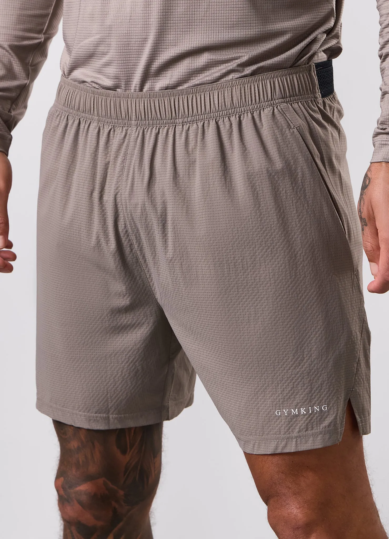 Gym King Energise 5" Short - Truffle sold by The Gym King product image thumbnail 4