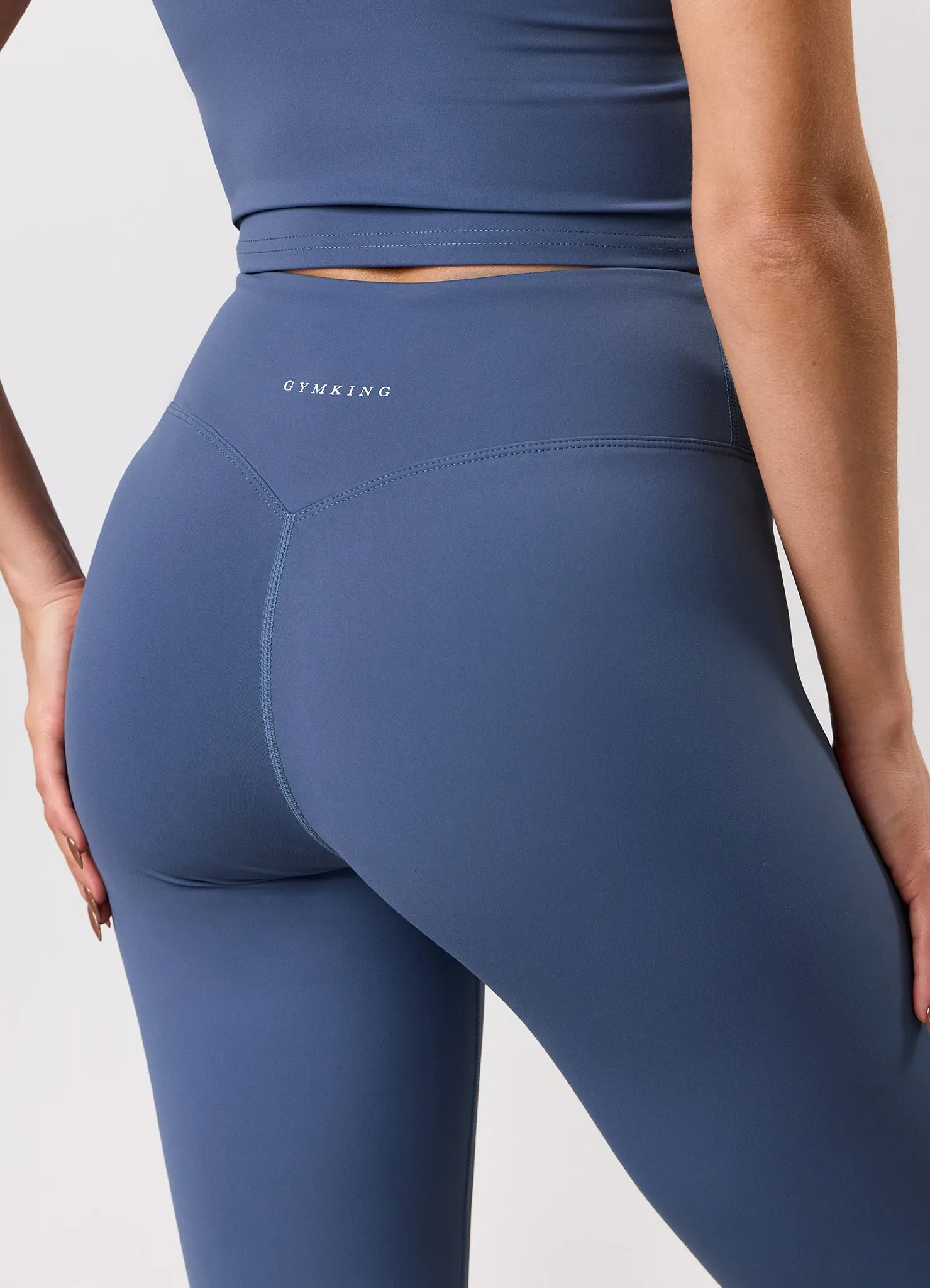 Gym King 365 Legging - Slate Blue sold by The Gym King product image thumbnail 4