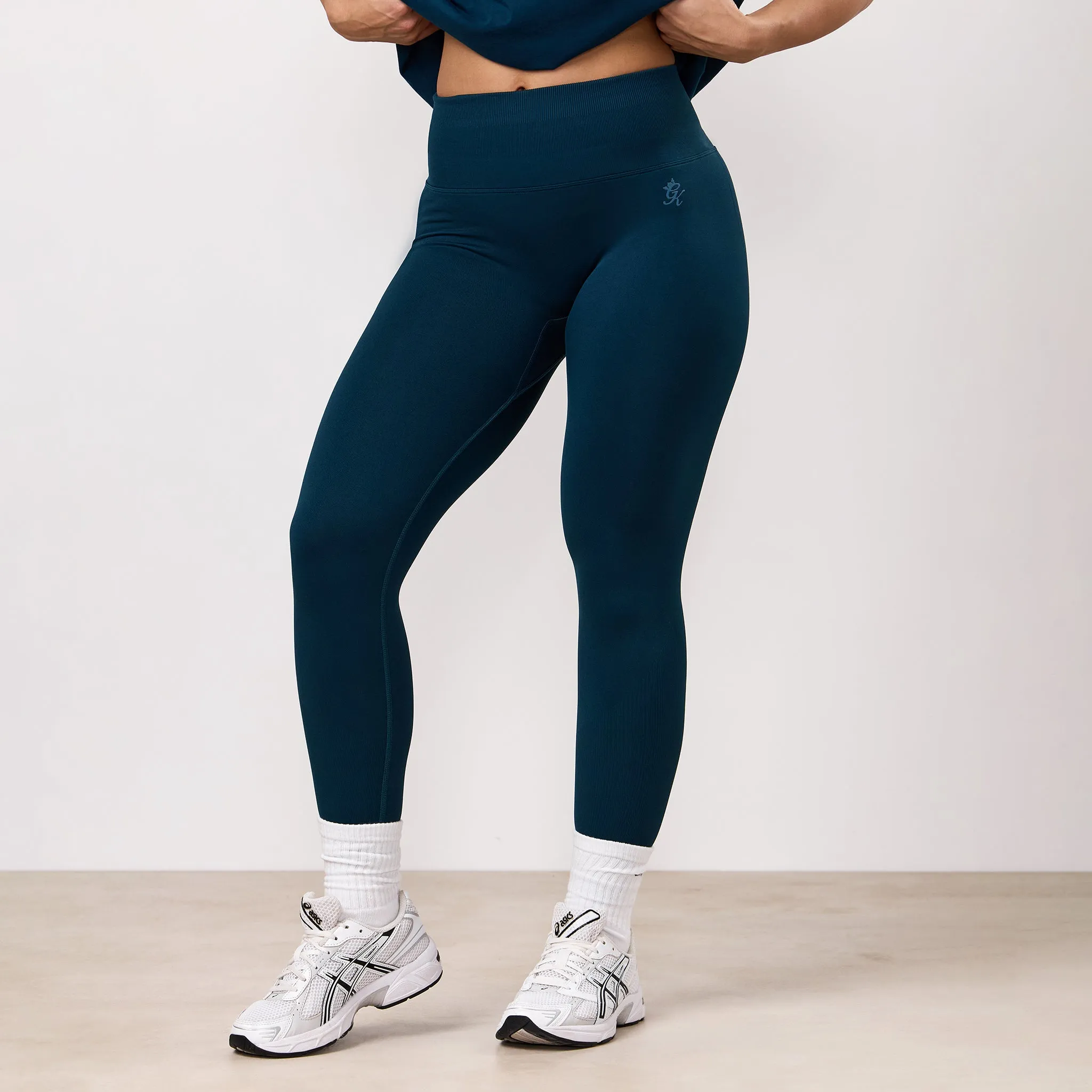 Gym King Sculpt Seamless Legging - Oil Blue sold by The Gym King product image thumbnail 2