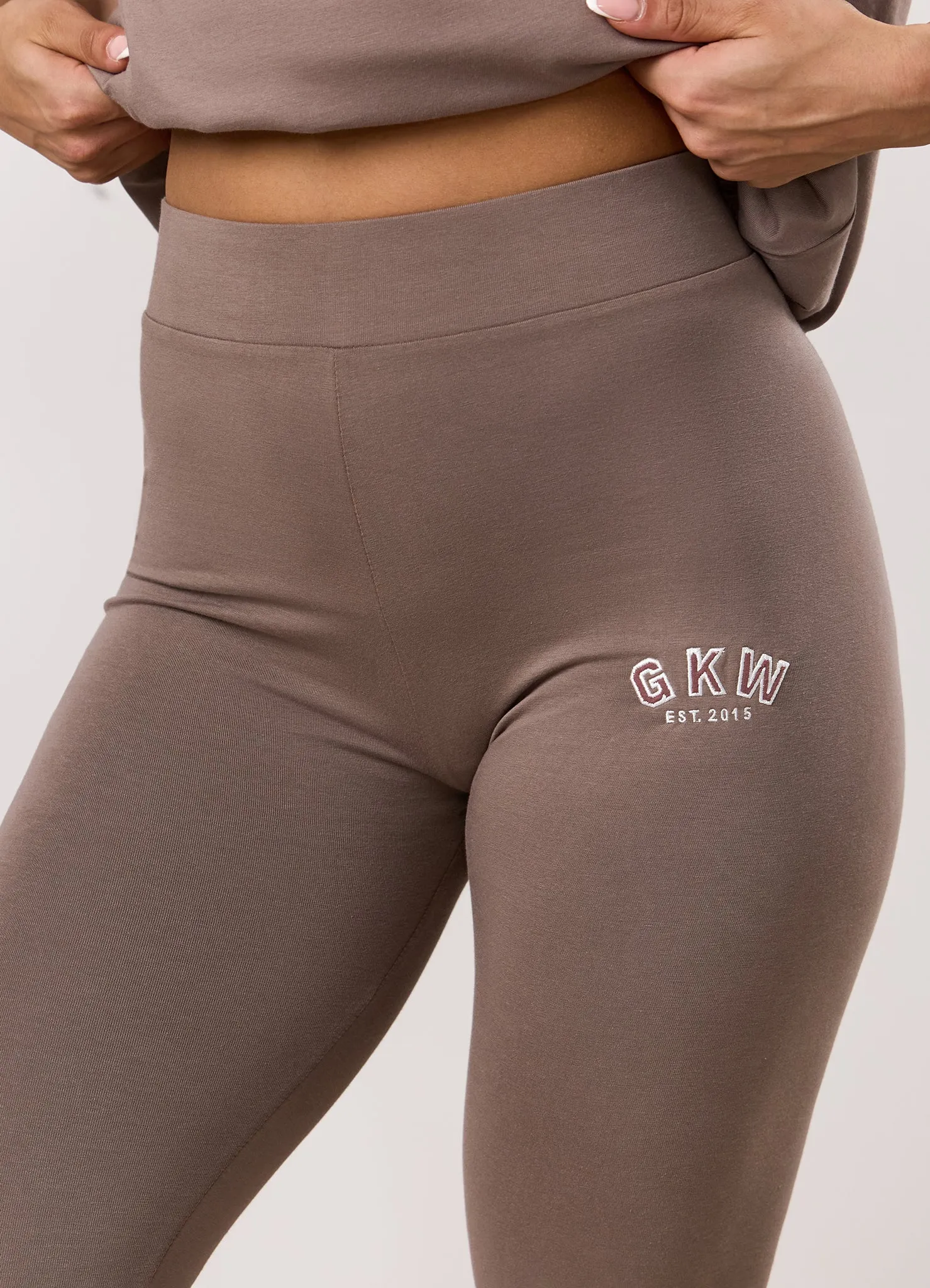 GKW Jersey Legging - Truffle sold by The Gym King product image thumbnail 4