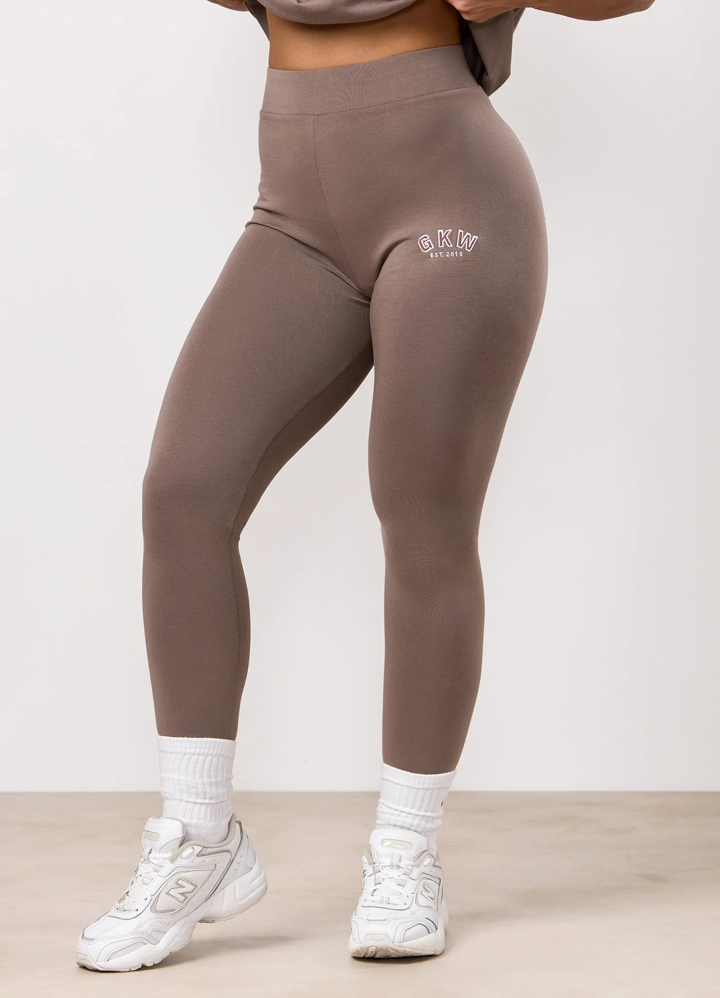 GKW Jersey Legging - Truffle sold by The Gym King